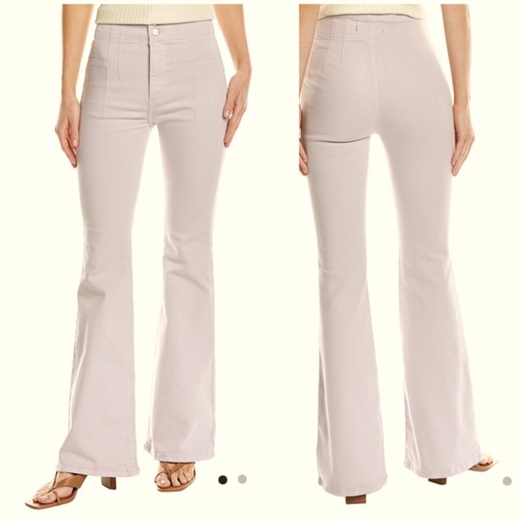 Free People Pants - NWT Free People Jayde Flare Jeans in mushroom 492sn